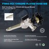 Everflow PEX Ax3/4" Hose Bib, 6" Long Anti-Siphon Sillcock Frost Free Outdoor Faucet w/Vacuum Breaker 1/2" 62061F-NL
